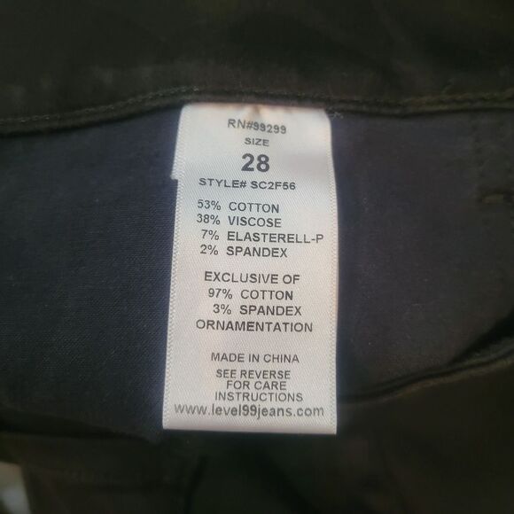 Level 99 Lara Utility Pant in Midnight Camo Size 28 - Picture 7 of 7